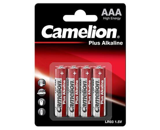 ტუტეს ელემენტი AAA ზომა LR03-BP4 Camelion — ელემენტები და ბატარეები